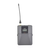 QLXD4 Microphone Systèmes sans fil métalliques professionnels Karaoké portable sans fil UHF QLXD4