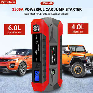 Banco de fuente de alimentación de arranque de emergencia para automóvil, cargador de batería externo, arrancador de batería de <span class=keywords><strong>coche</strong></span> portátil de 12V - Product Image 2