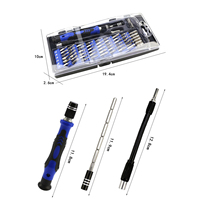 Jeu de tournevis de précision 60 en 1 Kit d'outils de réparation boîte à outils pour téléphone portable/tablette/ordinateur/montre/appareil photo/lunettes
