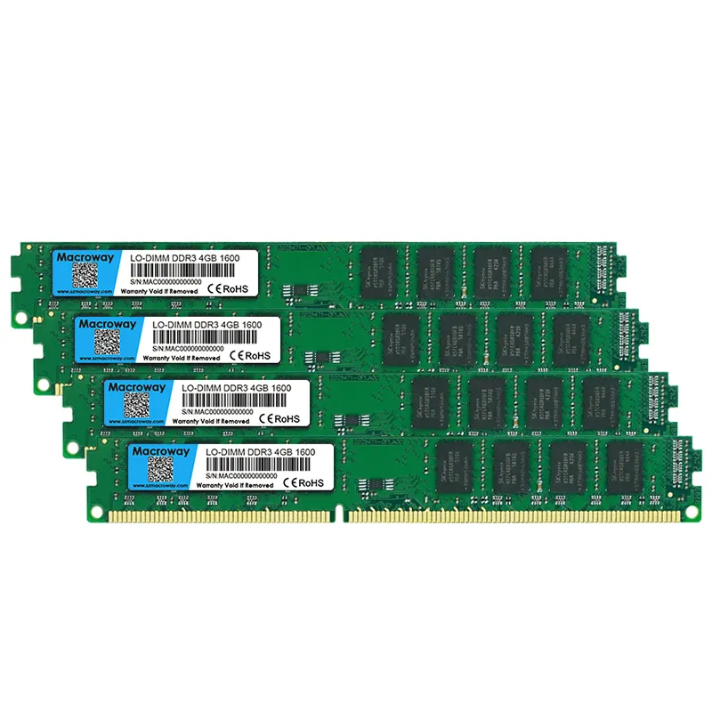 Máy tính để bàn 2GB 4GB 8GB DDR3 RAM 1333Mhz 1600MHz Bộ nhớ mô-đun RAM DDR3 8GB cho PC máy tính để bàn