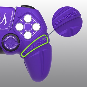 Funda <span class=keywords><strong>de</strong></span> silicona para controlador PS5-Diseño <span class=keywords><strong>de</strong></span> runas brillantes - Product Image 4