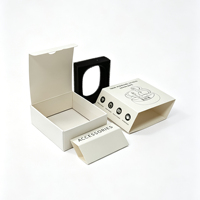 Caja de Embalaje Personalizada con Logotipo para Auriculares TWS, Caja de Cartón con Cajón para Auriculares Estéreo Inalámbricos con Inserto