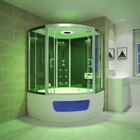 Cabine de salle de bain autonome chaude et bon marché cabine à vapeur sans cadre salles de douche style ouvert coulissant pour hôtels