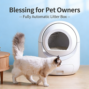 Factory Direct Automatic <b>Cat</b> Toilet Katzentoilette sensor control large space safe durable easy clean pet toilet design - Product Image 2