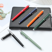 Promotion Stylos à bille métalliques pas chers personnalisés avec gravure laser, logo de marque imprimé, modèle Pinyange 018, écriture 1,0 mm