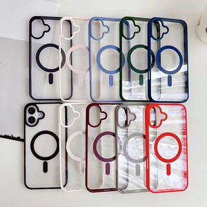 Rõ ràng Acrylic chống sốc trường hợp điện thoại cho <span class=keywords><strong>iPhone</strong></span> 16 từ bìa như điện thoại di động bảo vệ - Product Image 3