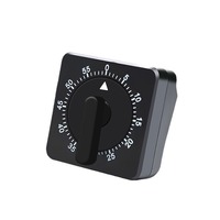 Timer memasak dapur Mini 60 menit, alat pengingat waktu dan Alarm keras portabel mekanis tahan lama dengan Alarm keras yang nyaman