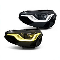 Phare LED JYF pour Série 2 G42, version améliorée, style Spoon, DRL jaune et blanc, 6000 Lumens, 55W, version haut de gamme, 12V, clignotant