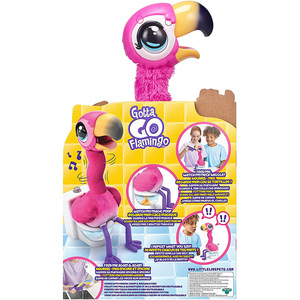 <span class=keywords><strong>Flamingo</strong></span> Electronic Pet Plastic Animal Feeding <span class=keywords><strong>Poop</strong></span> Toy Singing Funny Doll Play House Niños Regalo de cumpleaños - Product Image 2