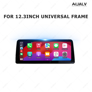 Aijia nhà máy 12.3in phổ giao diện điều khiển cáp khai thác USB Carplay stereo GPS Android tự động màn hình cảm ứng TV DVR Bảng điều khiển - Product Image 2