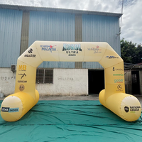 Arche gonflable publicitaire personnalisée 360°, prix usine, arches gonflables de départ/arrivée pour la décoration d'événements sportifs