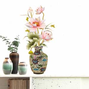 Wholesale of 3D Relief Vases Wall Stickers <b>for</b> Bedroom Living Room and Entrance <b>Hall</b> Home Decoration Wall Stickers - Product Image 3