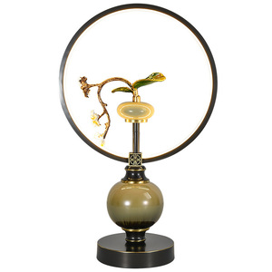 Nouvelle <span class=keywords><strong>lampe</strong></span> de chevet en céramique chinoise rétro pour la lecture dans la chambre à coucher, décoration, <span class=keywords><strong>lampe</strong></span> de table LED pour le salon - Product Image 1