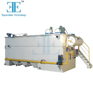 Separador de aceite y agua Industrial DAF, sistema de flotación de aire disuelto, tratamiento de aguas residuales