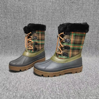 Bottes de neige pour femmes YL3725, confortables, tendance, mi-mollet, thermiques, résistantes à l'eau, pour l'extérieur