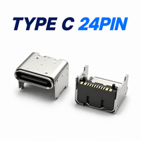Connecteur Type-C 24 broches haute vitesse premium pour modules de transmission embarqués compacts