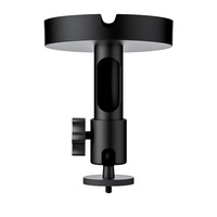 Soporte de Pared y Techo para Proyector de Aluminio Ajustable de 27-40 cm, Color Blanco y Negro, para Hoteles y Alojamientos