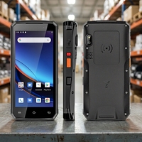 Lector de Códigos QR 1D y 2D, Escáner de Códigos de Barras Portátil con Pantalla Táctil para Teléfonos Inteligentes Android y PDA