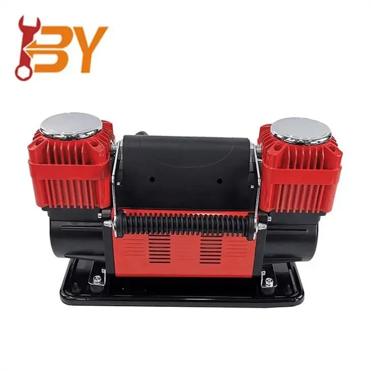 12v car air pump 60 double cylinder car inflator for desert off-road high power Iveco inflator high pressure