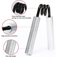 Agarrador de Mano de Acero de Alta Resistencia con Resorte, Mango Ergonómico de Aleación, Portátil y Ajustable para Entrenamiento de Fuerza en Brazos y Muñecas