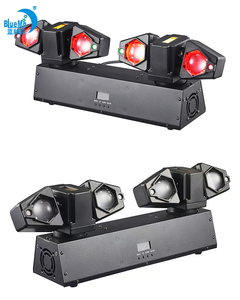 Hot bán trục kép bốn cánh tay di chuyển đầu ánh sáng với chùm tia laser Strobe hiệu ứng thích hợp cho DJ Disco Đảng buổi hòa nhạc thanh ánh sáng sân khấu - Product Image 2