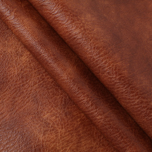 Cuir semi-PU vintage effet Crazy Horse imprimé motif éléphant, avec envers en tissu bouclé, idéal pour portefeuilles, sacs à main et ameublement. - Product Image 2