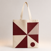 Sac de transport en toile Elk avec impression personnalisée, en stock et sur mesure, en tissu écologique, substitut du plastique, sac en toile à double usage