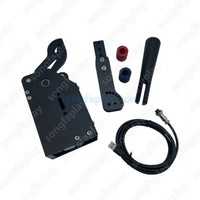 Volante de Carreras Simulado para Interiores con USB, Palanca de Cambios, Freno de Mano, Volante para Juegos de Arcade