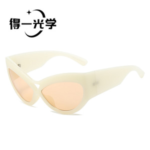 Cat Eye <b>Sunglasses</b> Black UV400 Women Fashion Sun Protection - Product Image 4