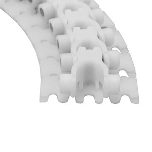 Ept Ept - Bibo Cadena transportadora de plástico multifuncional, Cadena flexible con empujadores, Cadena de plástico para mesa, Transportador de tablillas de plástico de alta resistencia - Product Image 3