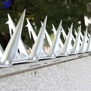 Hete Verkoop Gepoedercoate Muur <span class=keywords><strong>Spikes</strong></span> Metalen Anti Klim Hek Veiligheid <span class=keywords><strong>Spikes</strong></span> Muur Spike - Product Image 6