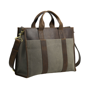 Direct Factory Supply Genuine Leather Laptop Bag for Business Meetings Office Work and Professional Everyday Available For Sale - Product Image 5