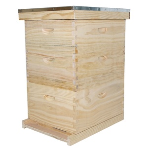 Colmenas de cola de milano para apicultura, caja de colmena de abeja de 3 capas, venta al por mayor - Product Image 1