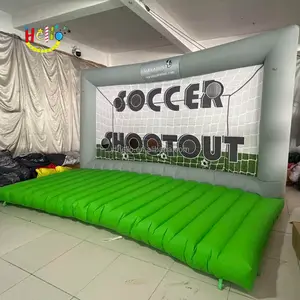 Inflatable Soccer Game Fun Interactive Inflatable Soccer Free Kick Goal