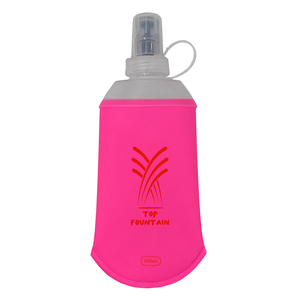 Bouteille d'eau souple pliable en TPU écologique OEM ODM MINI avec couvercle anti-poussière, capacité de 1L, design tendance - Product Image 3