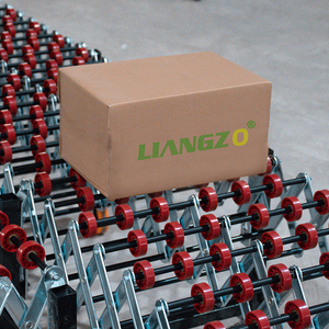 Convoyeur à roues flexibles LIANGZO à gravité, extensible, pour la manutention des colis - Product Image 5