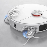 Aspirateur robot laveur XIAOMI MIJIA M40 autonettoyant avec fonction de coupe des cheveux et vidage automatique des débris, machine de nettoyage domestique D110CN 12000Pa