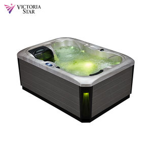 Spa de massage extérieur en acrylique de qualité supérieure, 3 places, nouveau design, hydro-massage, application pour salle de bain à domicile - <span class=keywords><strong>Jacuzzi</strong></span> en gros - Product Image 1