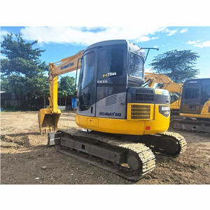 Excavadora de orugas hidráulica Komatsu PC78US-8 usada, 8200 kg, cucharón de 0.35 m, premium, pocas horas de trabajo, para agricultura, motor principal - Product Image 1