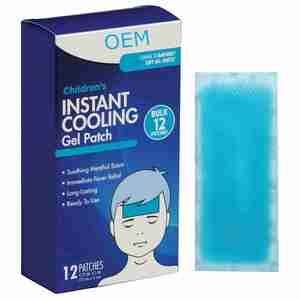 Patchs Instantanés pour Enfants – Feuilles Apaisantes pour le Front (Lot de 12) – Vapeurs de Menthol Apaisantes – Soulagement de la Fièvre - Product Image 1