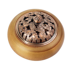Bamboo Incense Burner Hand Made Aromatic Chinese Style Indoor Home Use - Product Image 5