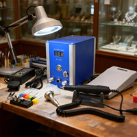 Machine à graver les bijoux Kinway KW-AT02 facile à utiliser, compresseur d'air gratuit, 160W, équipement de gravure sur métal portable, outils de bijoutier