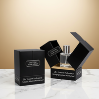 Vente en gros OEM, boîte cadeau de luxe écologique, biodégradable, imperméable, avec inserts en éponge, impression UV, parfums, bougies