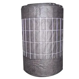 Black PP Woven Fabric Wire Backed Silt Fence 3 ft. x 100 ft. Welded Wire Backed Silt Fence