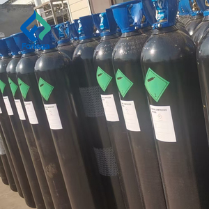 Bouteille de <span class=keywords><strong>gaz</strong></span> haute pression certifiée TPED 40L 50L, mélange d'argon et de CO2 (80% Argon 20% CO2) pour soudage - Product Image 2