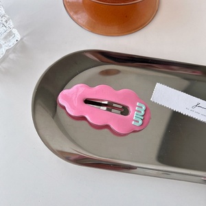 Оптовая продажа, новые яркие заколки для волос в виде облака для девочек, аксессуары для волос - Product Image 4