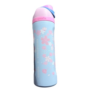 แก้วน้ำเก็บความเย็นแบบ<span class=keywords><strong>ส</strong></span>ุญญากาศ Owala รุ่นขายดี ขนาด <span class=keywords><strong>24</strong></span> ออนซ์ <span class=keywords><strong>ส</strong></span>ำหรับกิจกรรมกลางแจ้ง ดื่มได้สองแบบ ใส่ผลไม้ได้ เหมือนกระติกน้ำสุญญากาศ  แบบเดียวกับขวดน้ำ Starbucks - Product Image 2