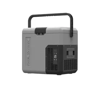 P18 Camping Cooler Box Portable Shockproof Energy Saving Fast Cooling Mini Car Fridge Freezer With Battery Power