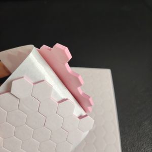 Pre-taglio piccoli punti esagonale doppio lato sensibile alla pressione forte acrilico Die <span class=keywords><strong>fogli</strong></span> di schiuma Eva bianco - Product Image 2