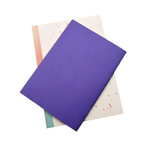 Carnet de notes portable format mini violet avec reliure à points et logo doré pour prise de notes personnelles – Vente en gros - Product Image 3
